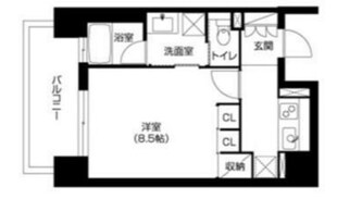 アーバネックス南堀江の物件間取画像